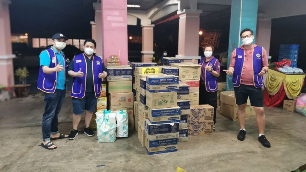 Food Aids supply for Flood Disaster